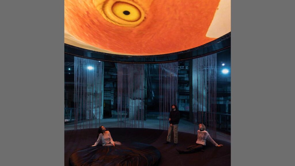 Laure Prouvost, WE FELT A STAR DYING 2025. Installation view at Kraftwerk Berlin.